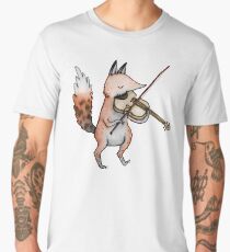 Violin Fox Men's Premium T-Shirt