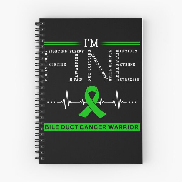Item preview, I'm Fine Bile Duct Cancer Warrior Support Bile Duct Cancer Awareness Gifts designed and sold by rechardtee.