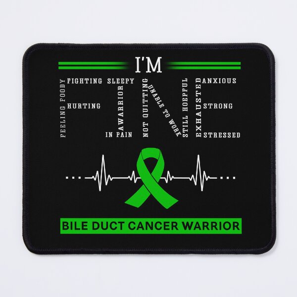 Item preview, I'm Fine Bile Duct Cancer Warrior Support Bile Duct Cancer Awareness Gifts designed and sold by rechardtee.