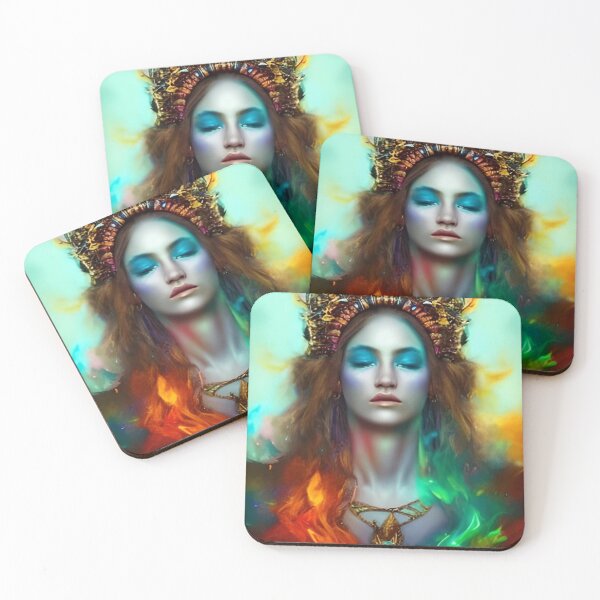 Item preview, Fire Goddess #1 designed and sold by Prilidiarts.