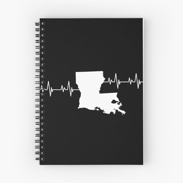 Item preview, Louisiana Heartbeat Pulse Line designed and sold by TubularTees.