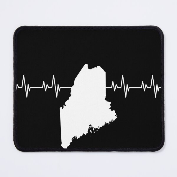 Item preview, Maine Heartbeat Pulse Line designed and sold by TubularTees.