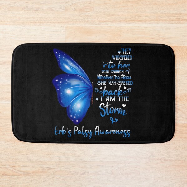 Item preview, She Whispered Back I Am The Storm Erb's Palsy Awareness Butterfly designed and sold by frechettee.