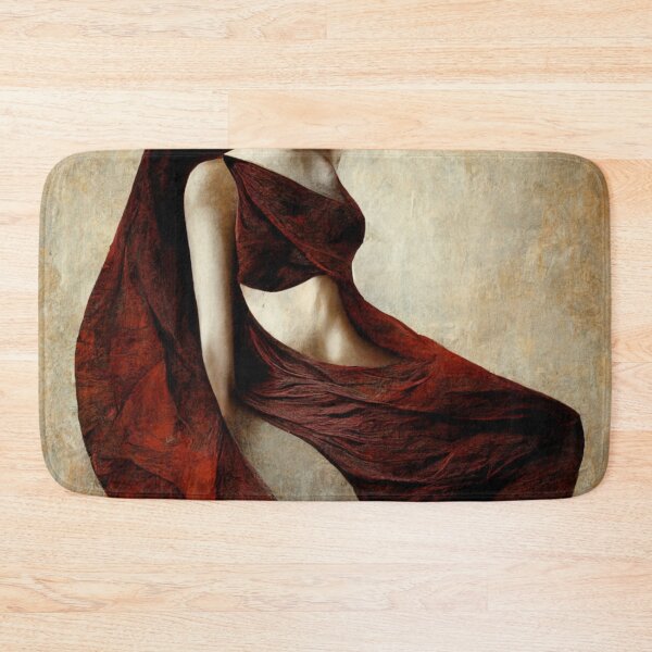 Item preview, Red Woman Abstract Dark1 designed and sold by DeckosDelirium.