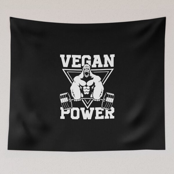 Item preview, Vegan Power Workout Muscle Gorilla Bodybuilding Classic T-Shirt designed and sold by psqhetori.