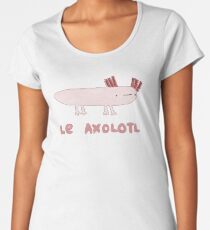 Le Axolotl Women's Premium T-Shirt