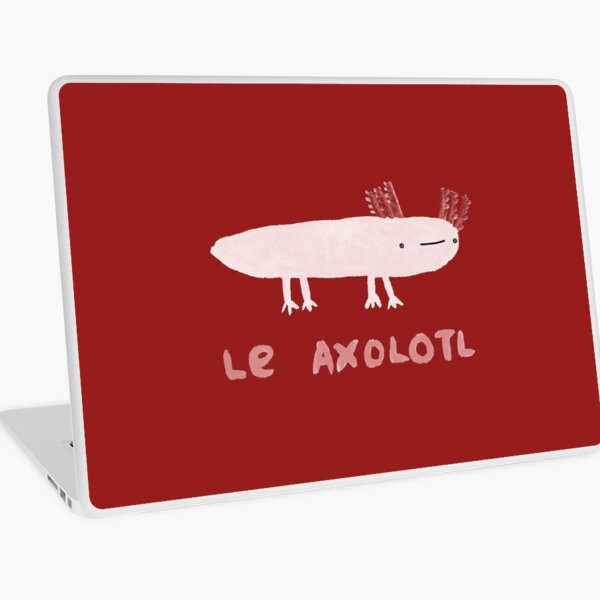 Le Axolotl Laptop Skin