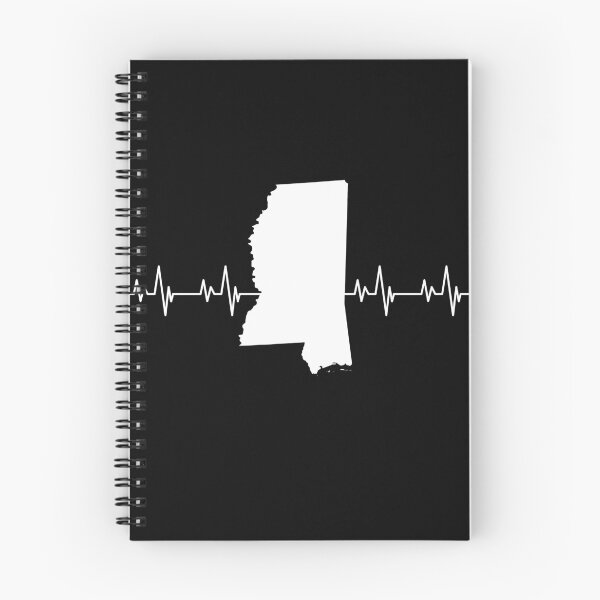 Item preview, Mississippi Heartbeat Pulse Line designed and sold by TubularTees.