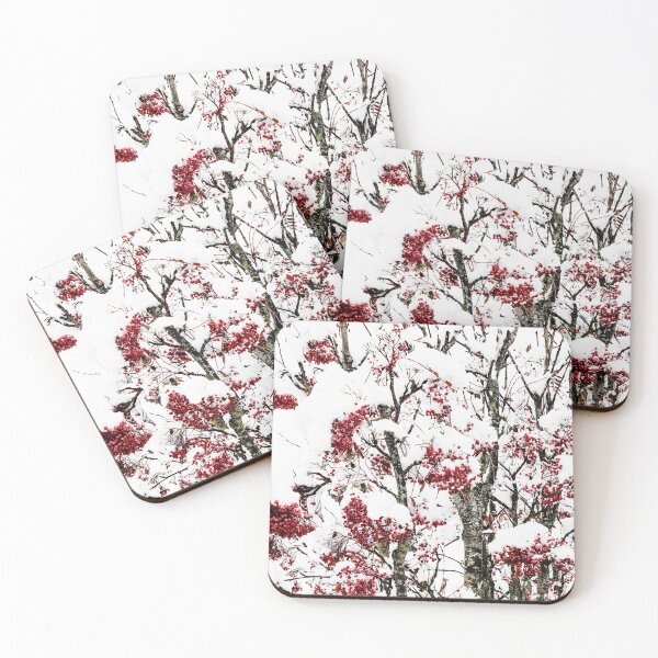Item preview, Snow laden Berries designed and sold by ernest123.