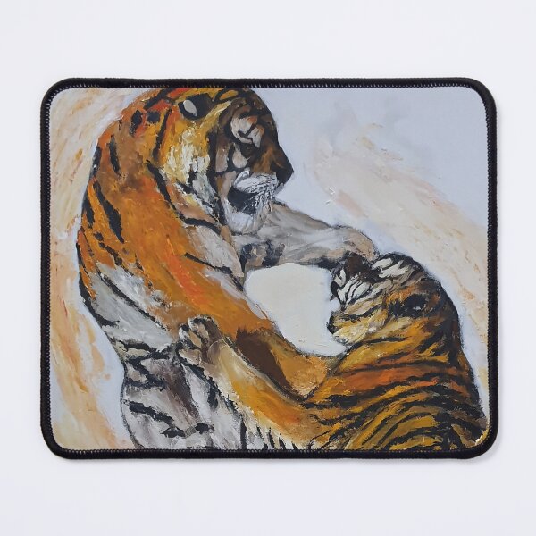 Item preview, Tigers fighting designed and sold by NourEglaly.