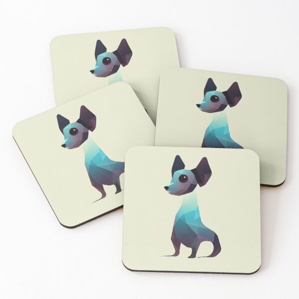 Item preview, Geometric Cute Dog designed and sold by ArtCreativeCo.