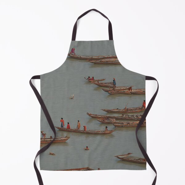 Item preview, The Ganges River in India, digital art designed and sold by Art-of-AI.