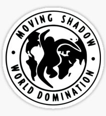 Moving Shadow World Domination Sticker