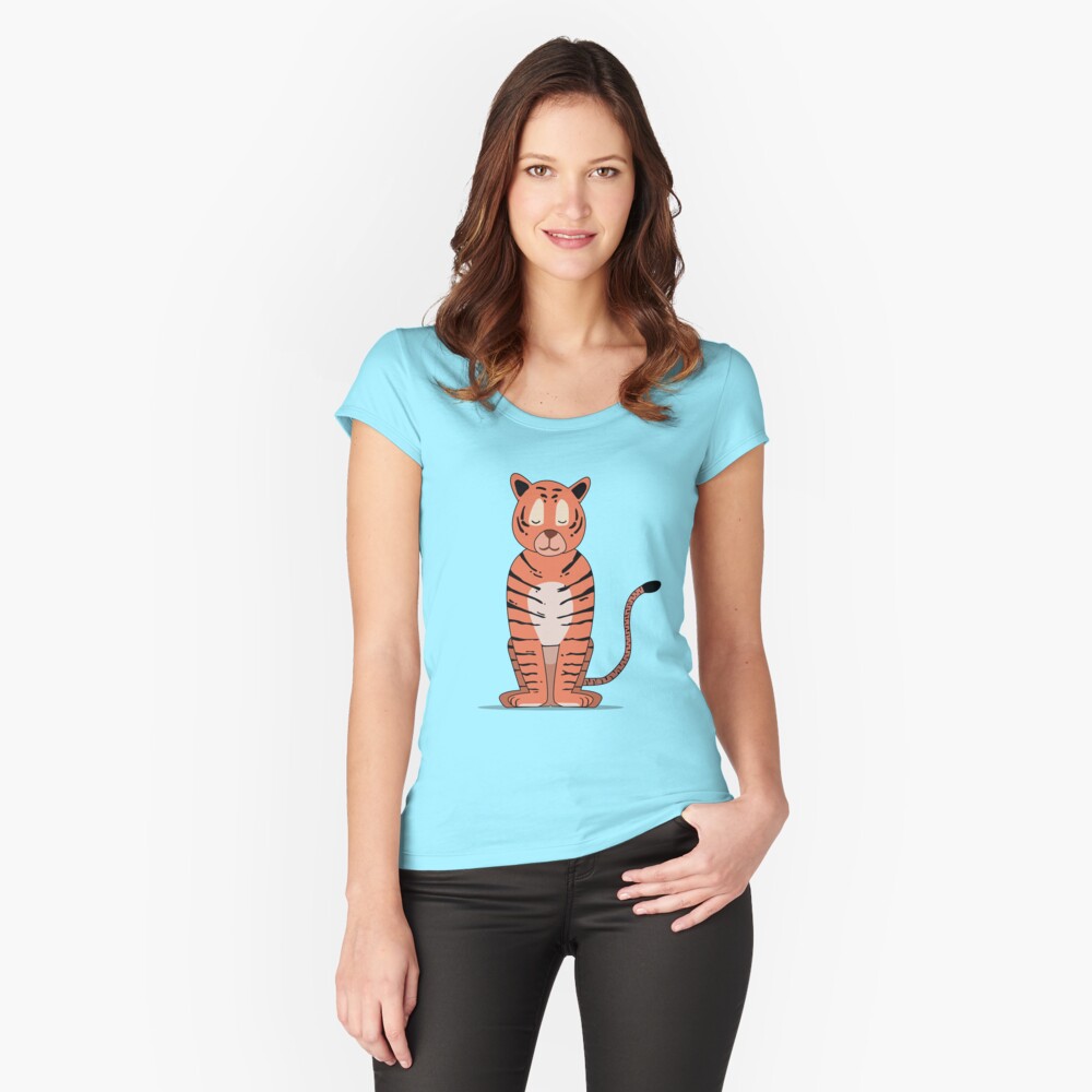 Item preview, Fitted Scoop T-Shirt designed and sold by Pasan-hpmm.