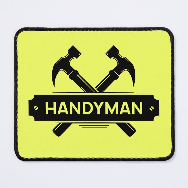 Item preview, HandyMan logo with hammers designed and sold by rubenarocho.