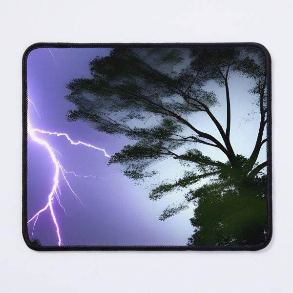 Item preview, Lightning strike near a tree designed and sold by bradm50.