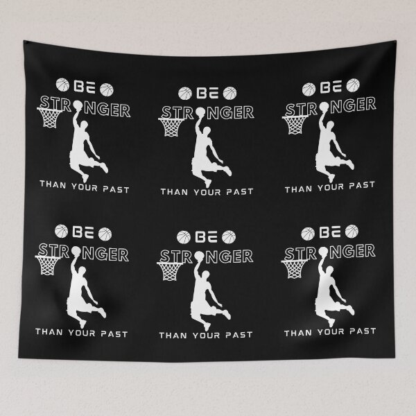 Item preview, Stronger Than Your Past (Basketball B) designed and sold by SimplyMe-Plus.