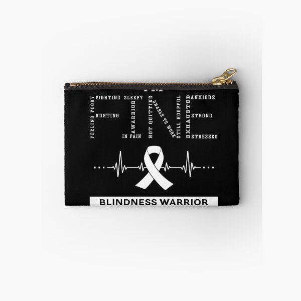 Item preview, I'm Fine Blindness Warrior Support Blindness Awareness Gifts designed and sold by rechardtee.