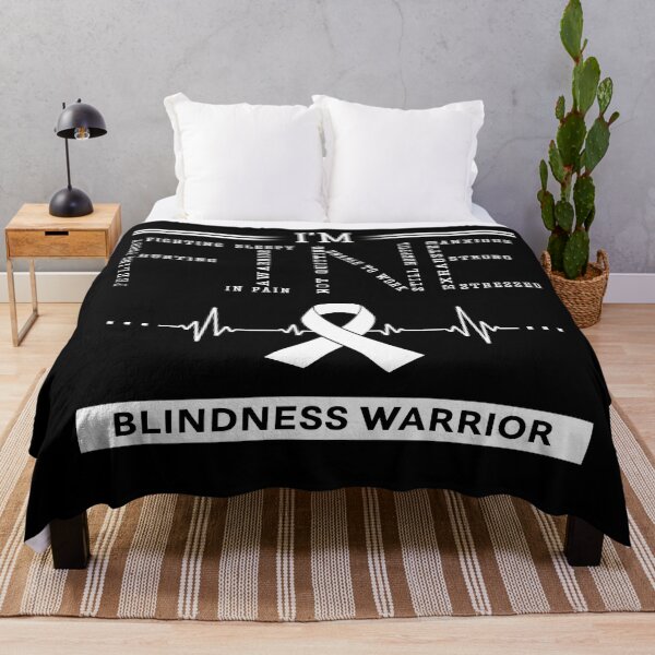 Item preview, I'm Fine Blindness Warrior Support Blindness Awareness Gifts designed and sold by rechardtee.