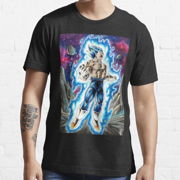 Vegeta Blue Evolution Essential T-Shirt for Sale by Jacqueline4546