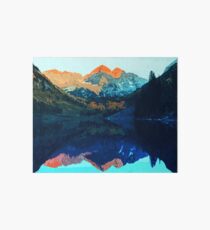 The Wonderful Maroon Bells - Landscapes of USA Art Board