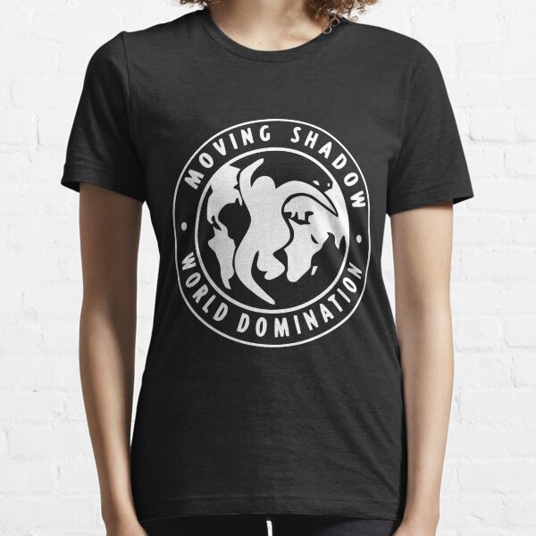 [WHITE] Moving Shadow World Domination  Essential T-Shirt