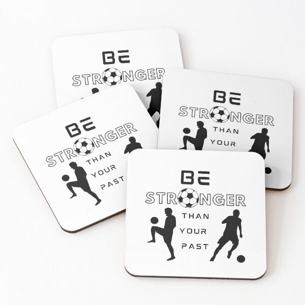 Item preview, Stronger Than Your Past (Soccer A) designed and sold by SimplyMe-Plus.