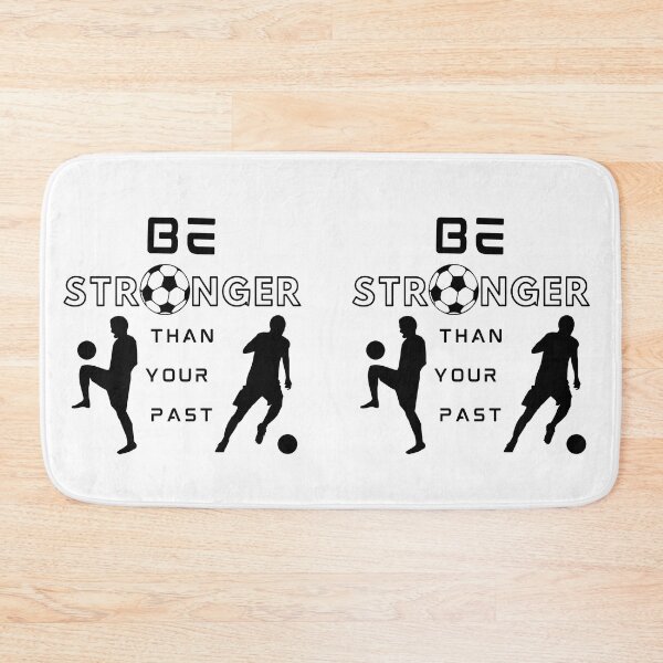 Item preview, Stronger Than Your Past (Soccer A) designed and sold by SimplyMe-Plus.