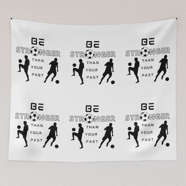 Item preview, Stronger Than Your Past (Soccer A) designed and sold by SimplyMe-Plus.