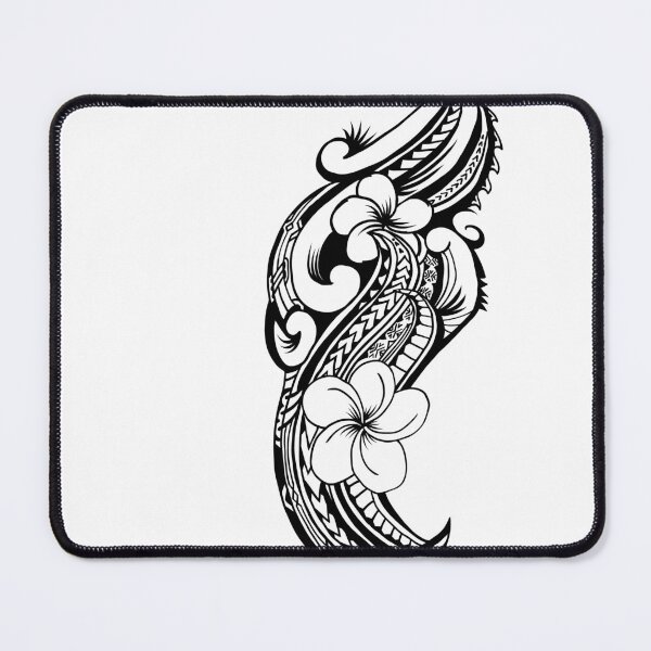 Item preview, Tiare Tribal Floral and Leaf designed and sold by sunnthreads.