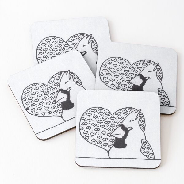 Item preview, Cardinal Love in Black & White designed and sold by JulzArtDesigns.
