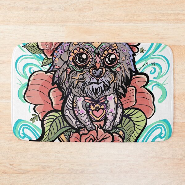 Item preview, Mexican sugar skull perrito designed and sold by SIRAKIRI.