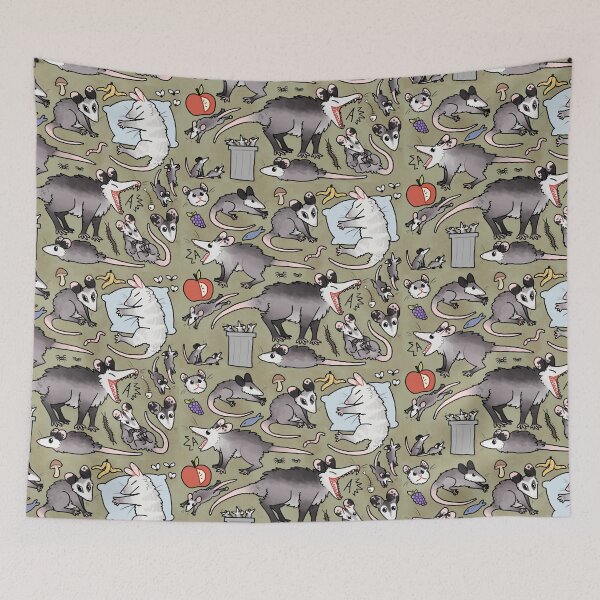 Item preview, Possum Party designed and sold by Spadefish Art.