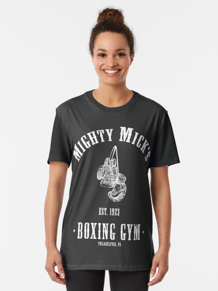 Alternate view of Mighty Micks Boxing Gym Graphic T-Shirt