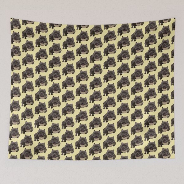 Item preview, bulldog wearing a gold chain designed and sold by bubblybathtime.