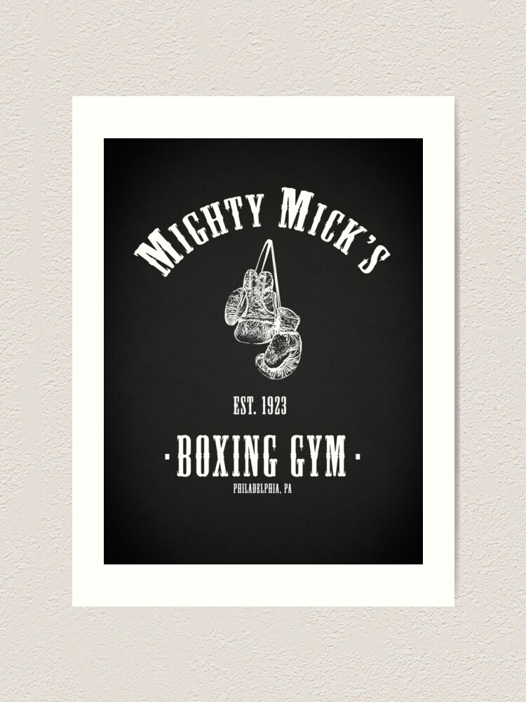 Alternate view of Mighty Micks Boxing Gym Art Print