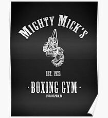 Mighty Micks Boxing Gym Poster