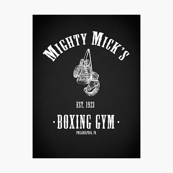Mighty Micks Boxing Gym Lámina fotográfica