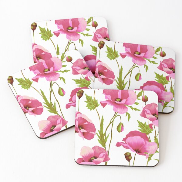 Item preview, Pretty Pink Fairy Tale-Style Floral Leaf Pattern  designed and sold by DEC02.