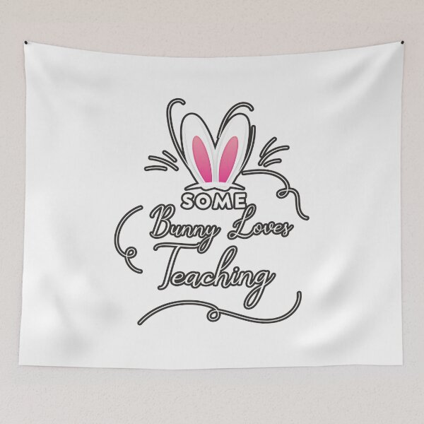 Item preview, SOME BUNNY LOVES TEACHING T-SHIRT, FUNNY T-SHIRT designed and sold by OthStore.