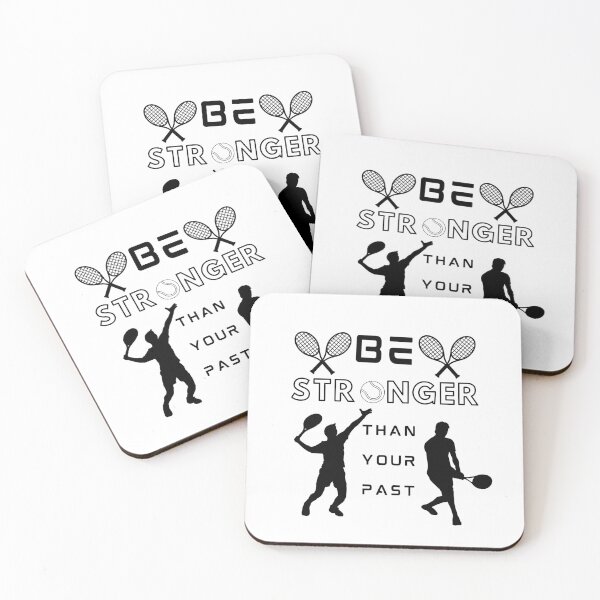Item preview, Stronger Than Your Past (Tennis A) designed and sold by SimplyMe-Plus.