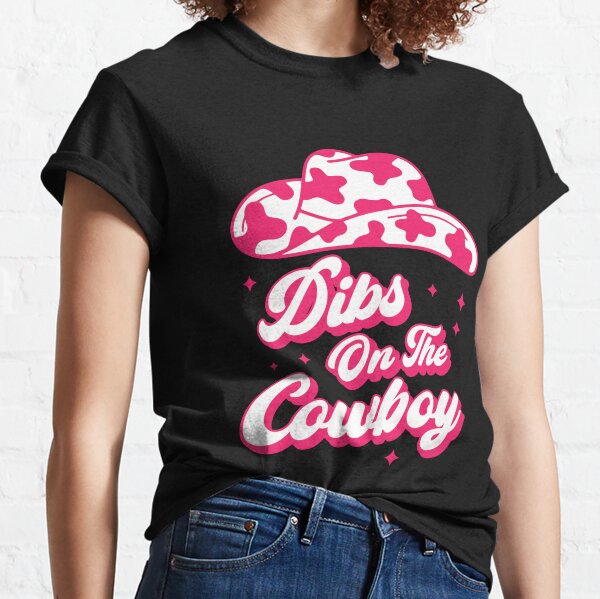 PBR Dibs on the Cowboy Ladies T-Shirt