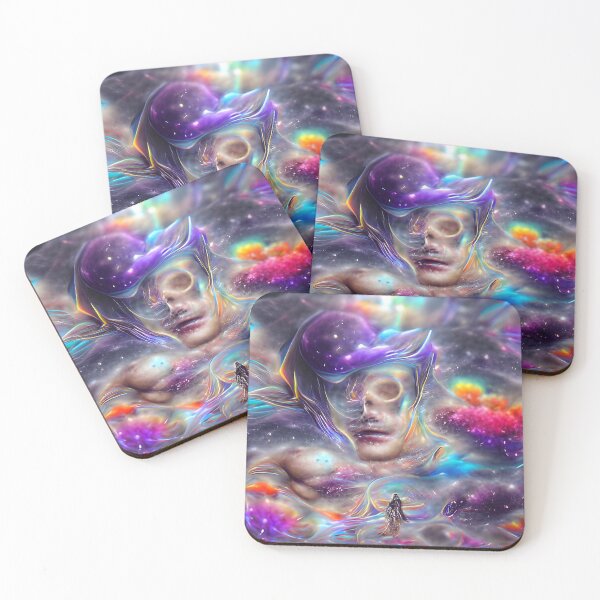 Item preview, Life and Death in the Cosmos designed and sold by nocturnAIArt.