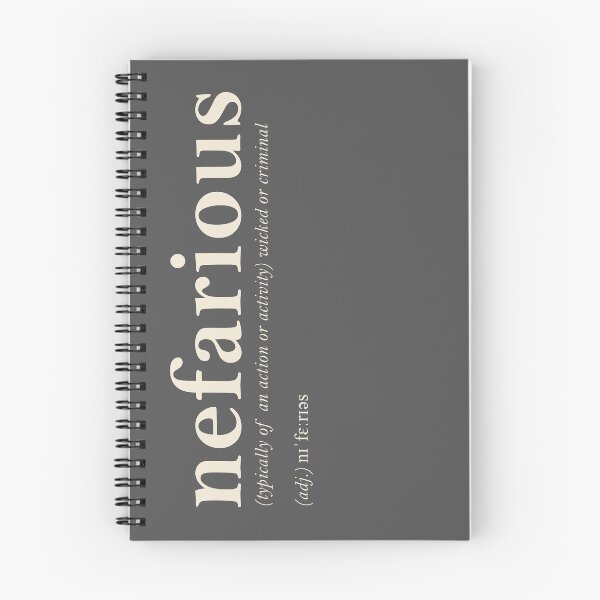 Item preview, Nefarious designed and sold by rogue-design.