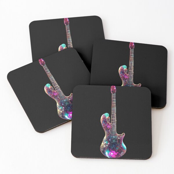 Item preview, Gfab Bfab Gen Ai FFab ABAI Surreal Trends Clothing Gemmed Electric guitar Fully Furnished designed and sold by Surrealtrends.