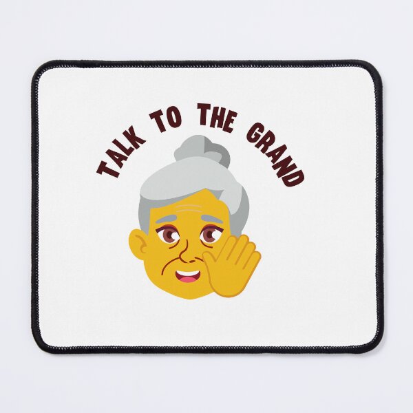 Item preview, Talk to the Grand Granny Emoji Grandparents Day Gift for Grandparents Grandma and Grandpa Funny Gift designed and sold by QuanJewelry.