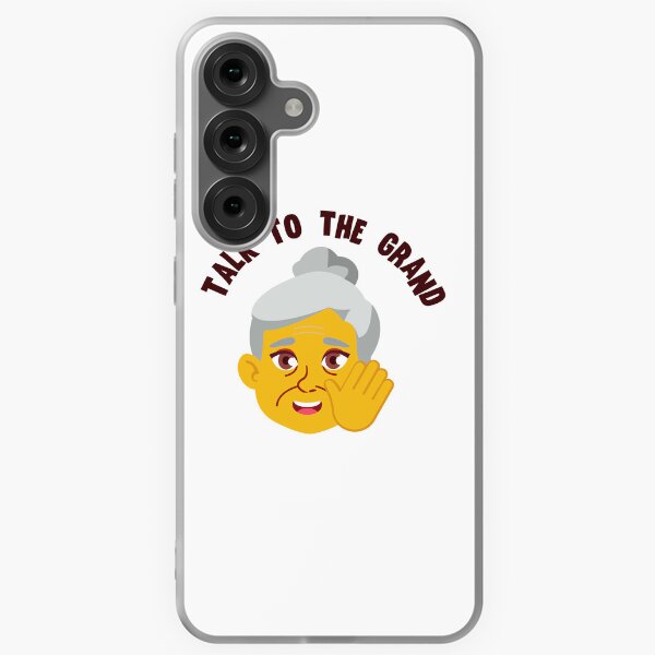 Item preview, Talk to the Grand Granny Emoji Grandparents Day Gift for Grandparents Grandma and Grandpa Funny Gift designed and sold by QuanJewelry.