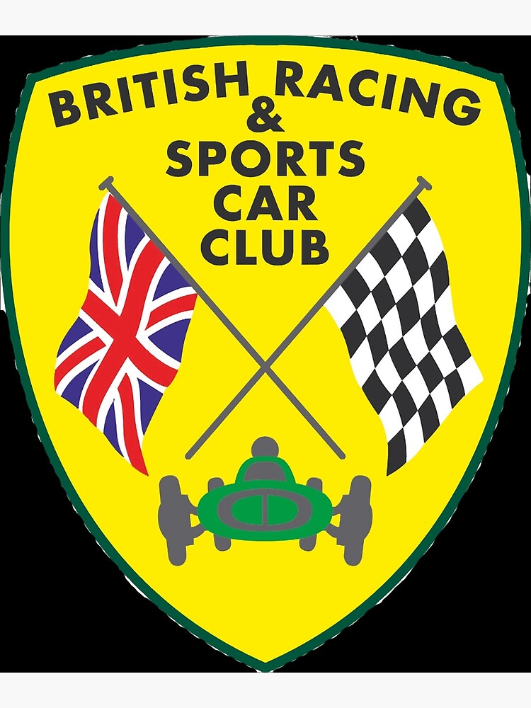"British Racing & Sports Car Club" Poster for Sale by GregoryBilger12