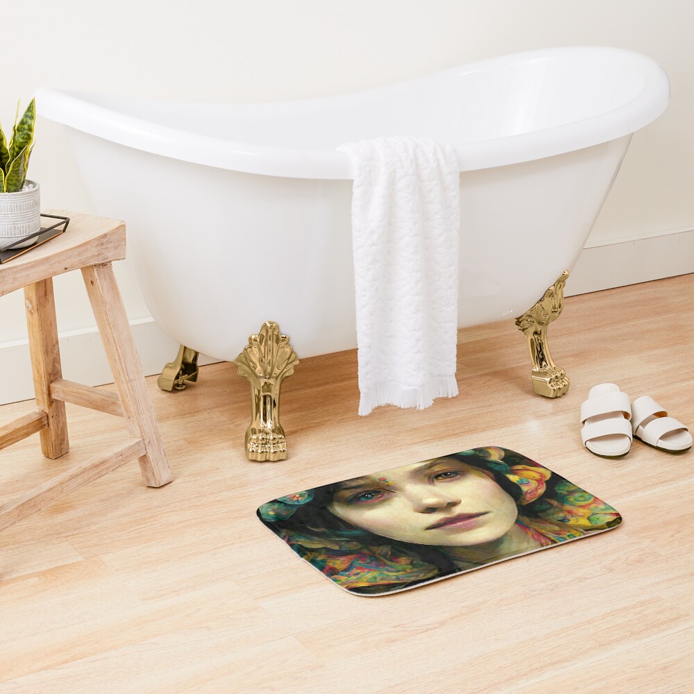 Item preview, Bath Mat designed and sold by MysticAlgorithm.