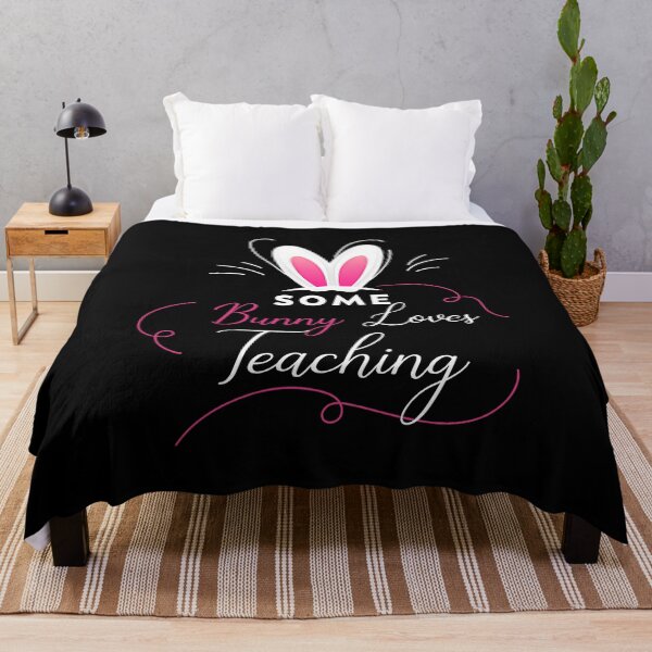 Item preview, SOME BUNNY LOVES TEACHING T-SHIRT, FUNNY T-SHIRT, BUNNY LOVES T-SHIRT designed and sold by OthStore.